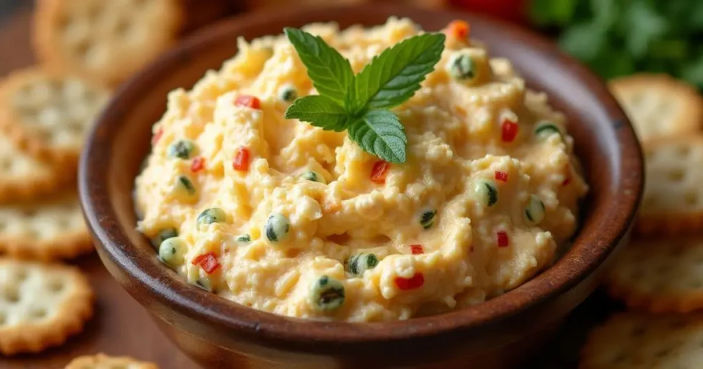 Classic Homemade Pimento Cheese Spread