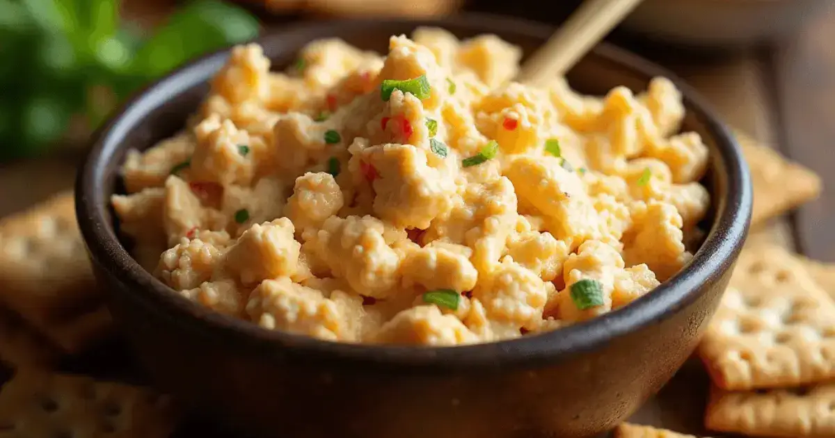 Classic Homemade Pimento Cheese Spread